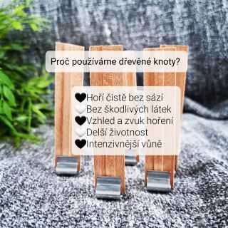 Pro naše svíčky jsme chtěli to nejlepší, proto jsme se rozhodli pro dřevěné knoty 🤍. Ve svíčkách vypadají krásně, jejich...